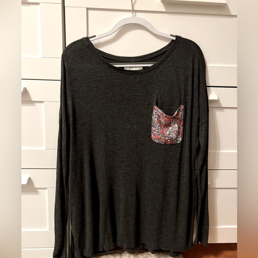 Abercrombie & Fitch Oversized Long Sleeve